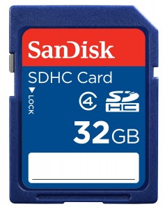 32GB SD Memory Card