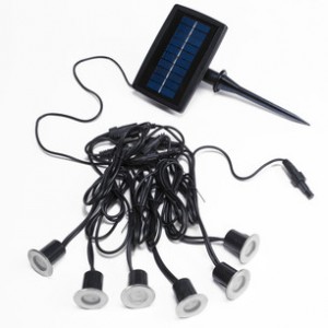 Remote Solar Panel Design Deck lights